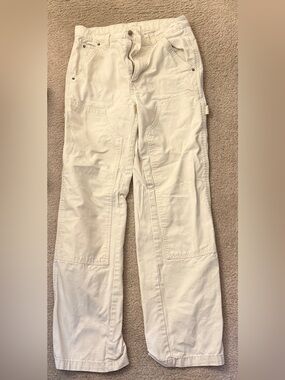 BDG Cream Cargo Work Pants